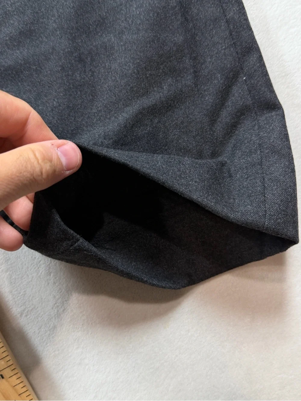 NWT Banana Republic 34W 27L Brushed Pleated Men's Black Dress Trousers